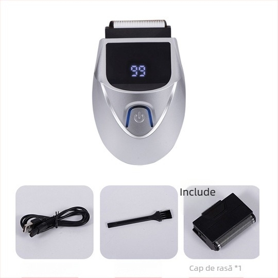 Mașină de tuns păr pentru uz casnic cu lamă ceramică, alimentare USB, baterie încorporată 1000–1200 mAh, motor cu perii, autonomie 1–3 h (lamă ceramică; baterie încorporată 1000–1200 mAh; alimentare USB; motor cu perii; autonomie 1–3 h)