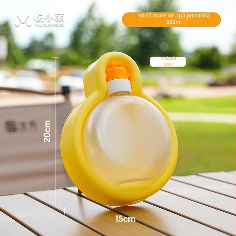 Rucsac pentru animale de companie cu design capsule spațiale, capacitate mare, husă din plastic, duritate medie spre moale