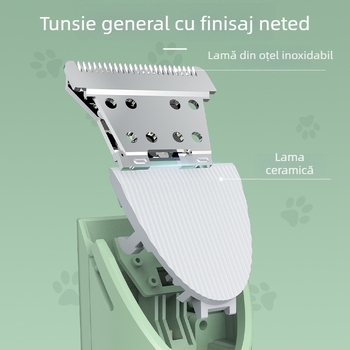 Abbey ABS Aparat electric de tuns pentru animale de companie – pentru câini și pisici, utilizare acasă