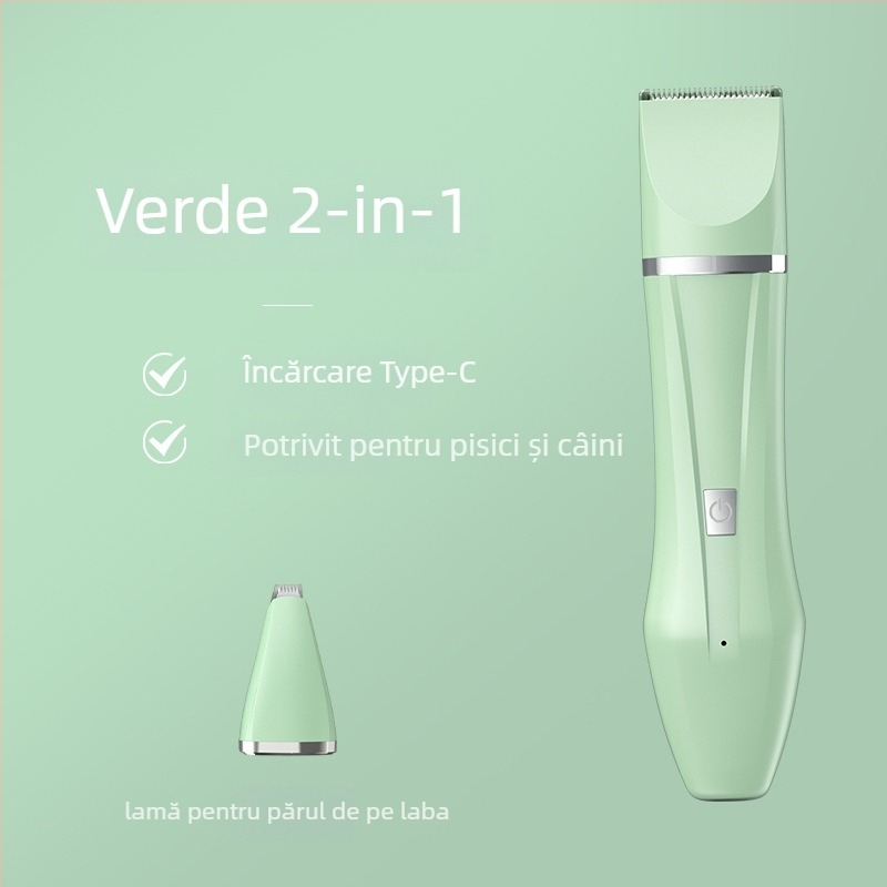 Abbey ABS Aparat electric de tuns pentru animale de companie – pentru câini și pisici, utilizare acasă