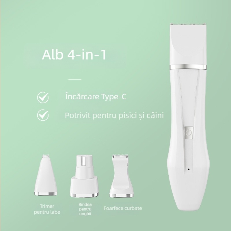 Abbey ABS Aparat electric de tuns pentru animale de companie – pentru câini și pisici, utilizare acasă