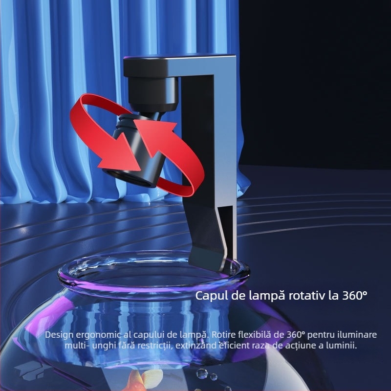 Iluminare pentru acvariu - ABS, 2W, 100 g, Oster