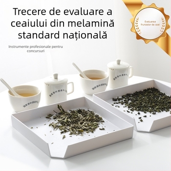 Tavă de degustare a ceaiului din melamină Xiangyi, producție semi-manuală/semi-mecanică, greutate 300 g, personalizare disponibilă