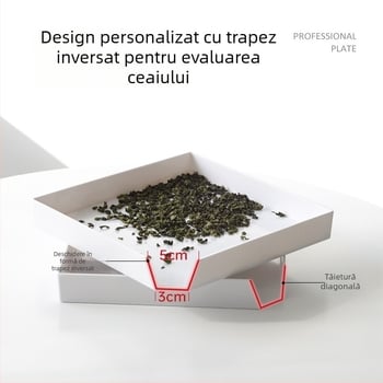 Tavă de degustare a ceaiului din melamină Xiangyi, producție semi-manuală/semi-mecanică, greutate 300 g, personalizare disponibilă