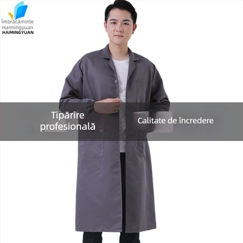 Halat de lucru, din bumbac, cu absorbție a umezelii, pentru uz în fabrici, patru sezoane