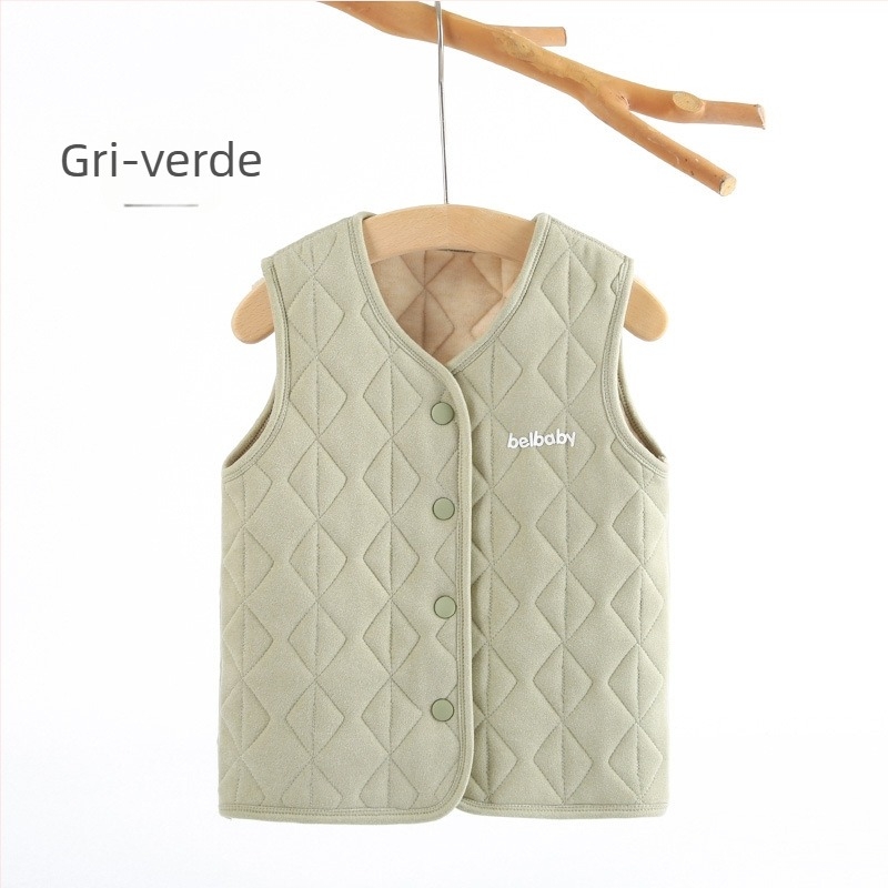 Set palton interior pentru copii, 93% poliester, gros, cald, cu fleece