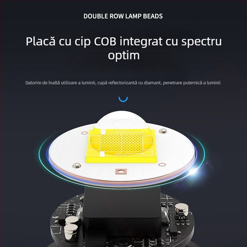 Lampa LED pentru acvariu cu clemă – ABS, Spring Dragon