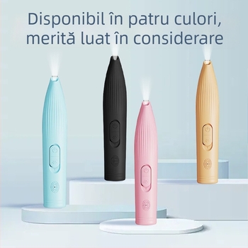 Duoqu Clipper pentru îngrijire animale, tăietor păr la lăbuțe pentru pisici și câini, clipper electric pentru animale, ambalaj cu 200 de bucăți