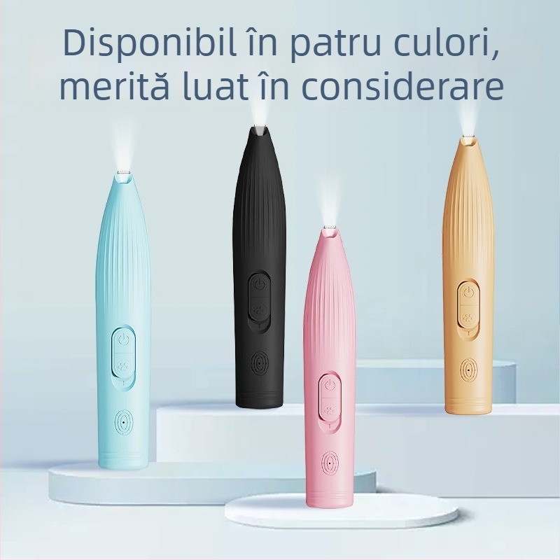 Duoqu Clipper pentru îngrijire animale, tăietor păr la lăbuțe pentru pisici și câini, clipper electric pentru animale, ambalaj cu 200 de bucăți
