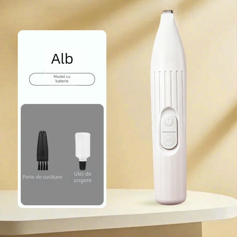 Duoqu Clipper pentru îngrijire animale, tăietor păr la lăbuțe pentru pisici și câini, clipper electric pentru animale, ambalaj cu 200 de bucăți