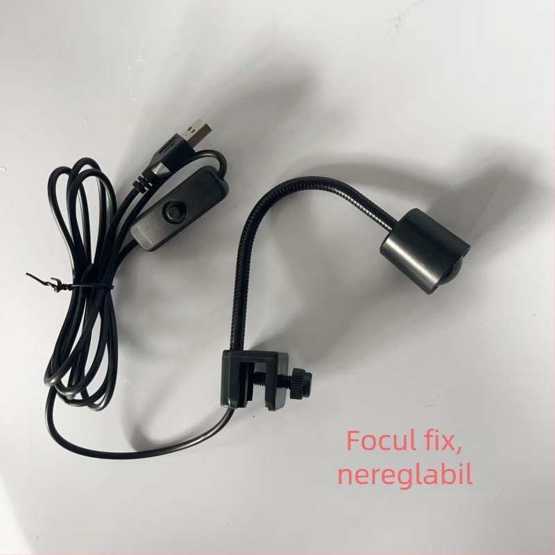 Quanlong lampa clip pentru acvariu – corp metalic, iluminare LED, 3W putere, 1 kg greutate