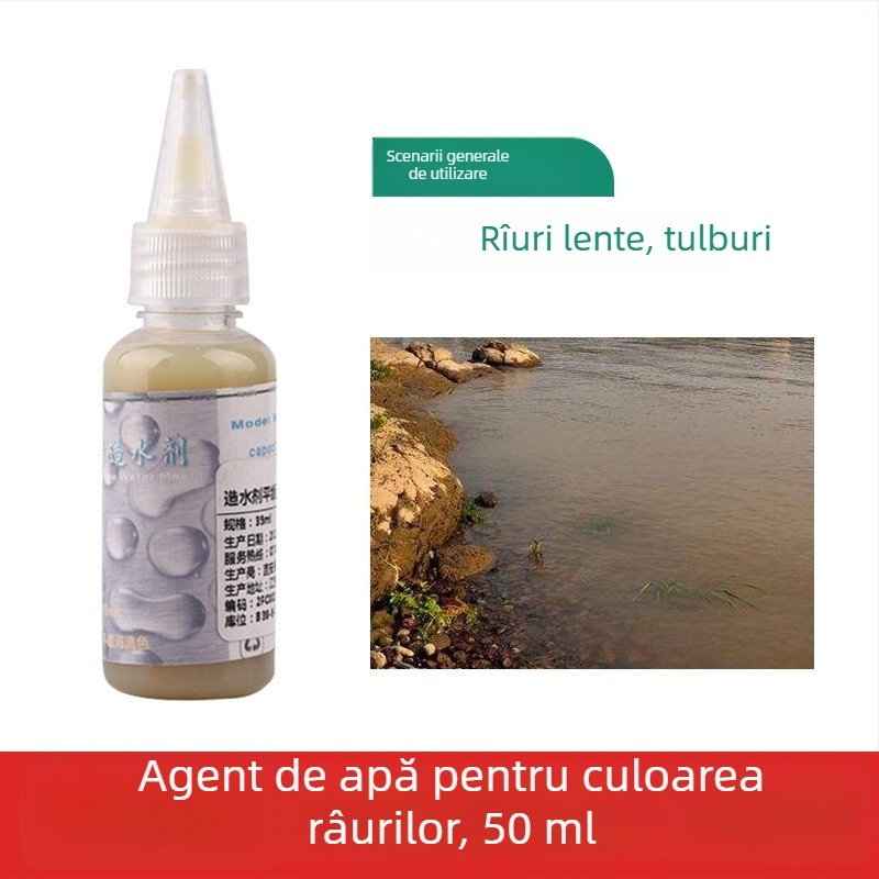 Pastă pentru peisaj acvatic pentru diorame, pastă de creare a apei pentru scene Ocean și Râu, The Crab Kingdom, model de construcție (Material: Altul; Categorie: Model de clădire; Vârstă: 15–35; Fără electricitate)