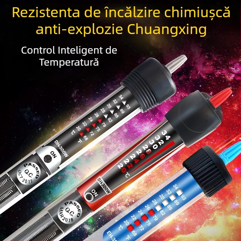 ATMAN încălzitor pentru acvariu DH seria, protecție împotriva exploziei și control automat al temperaturii