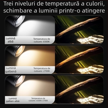 Lampă LED pentru acvariu cu clips, focalizare reglabilă (Brand: yee; Putere: 3W-50W; Greutate: 600g; Material: PC ignifug; Funcție: Iluminare)