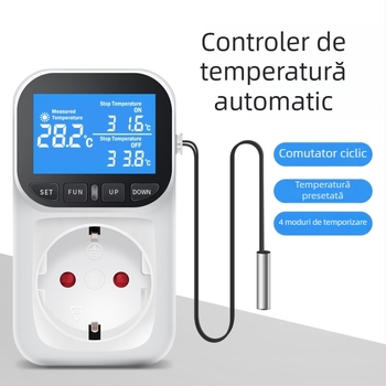 Termostat pentru acvariu cu ecran tactil, afișaj digital și control inteligent al temperaturii