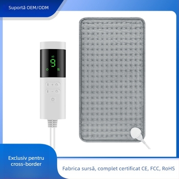 MW-001 Padă de încălzire multifuncțională, 9 niveluri de temperatură, 12-ore temporizator, 75W, 110V, țesătură Crystal Super Soft