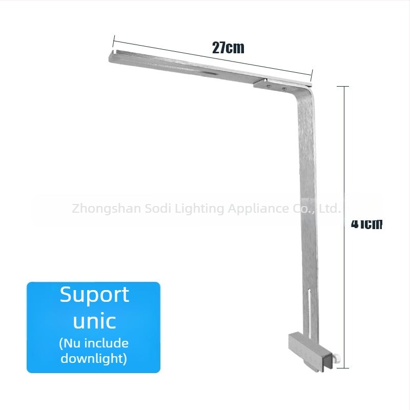 Lampa LED clip pentru acvariu, pentru acvarii plantate, corp din aliaj de aluminiu, 16W, iluminare pentru creștere, brand Yikeda