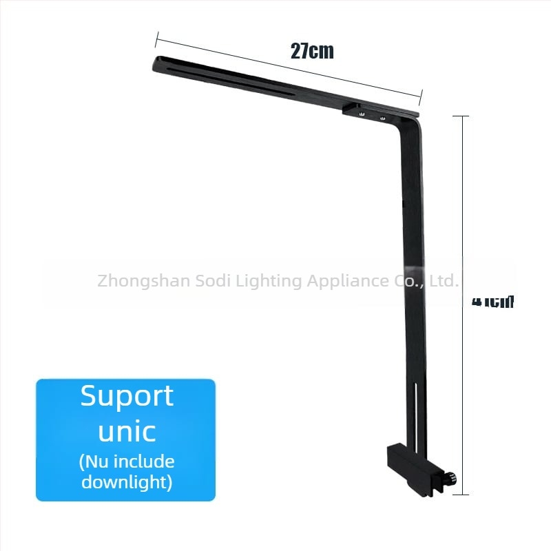 Lampa LED clip pentru acvariu, pentru acvarii plantate, corp din aliaj de aluminiu, 16W, iluminare pentru creștere, brand Yikeda