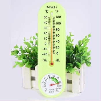 Higrometru montat pe perete pentru uz casnic, DY White, brand Bodefu, domeniu de aplicare: predare, creștere, plantare, fără baterie