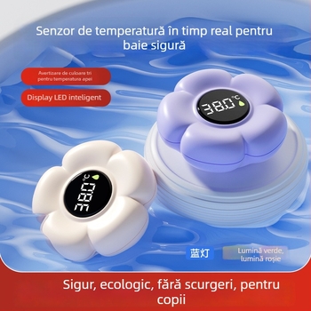 Termometru de apă pentru baie, pentru sugari, interval 0-80°C