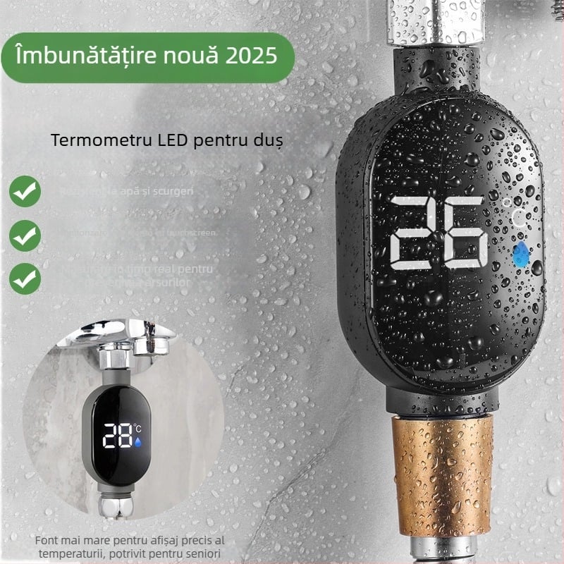 Termometru de apă pentru duș, Pengyi HUASWDJ, pentru uz casnic