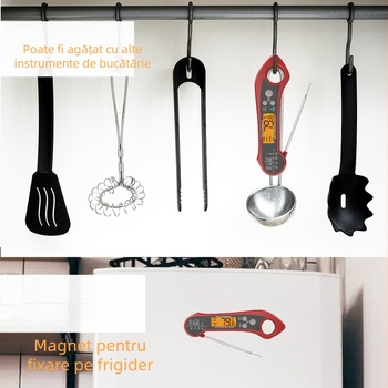 Termometru de bucătărie – Model S1, rezoluție 0,1°C, origine Shenzhen, personalizare procesare