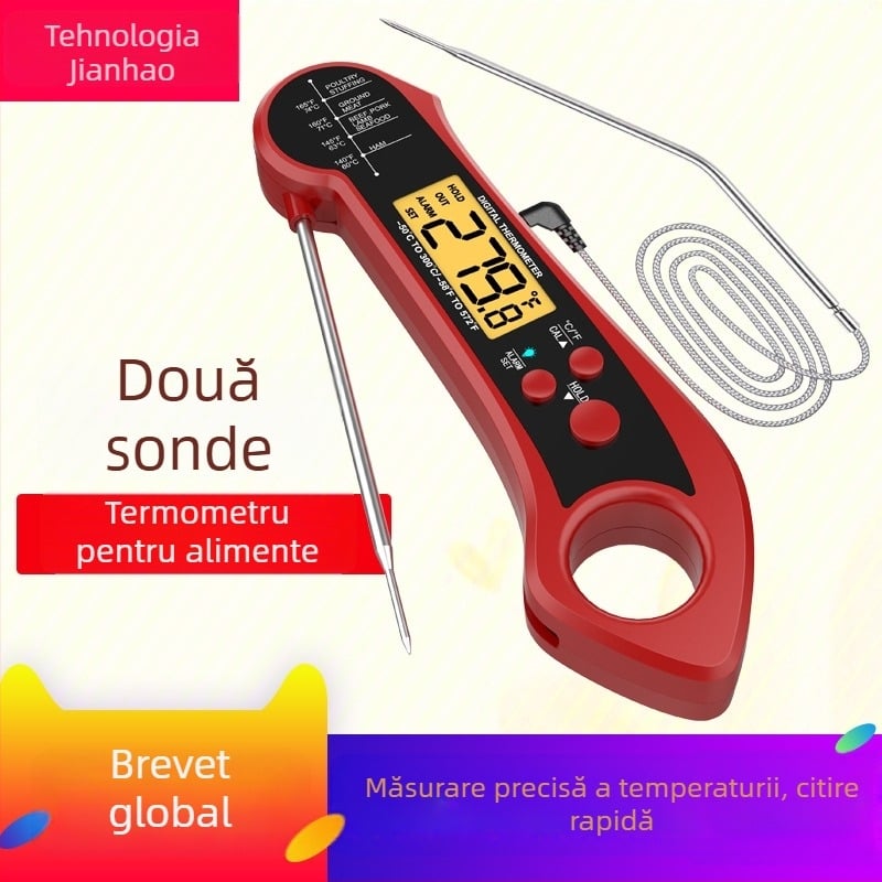 Termometru de bucătărie – Model S1, rezoluție 0,1°C, origine Shenzhen, personalizare procesare