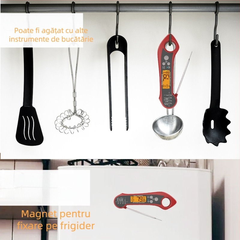 Termometru de bucătărie – Model S1, rezoluție 0,1°C, origine Shenzhen, personalizare procesare