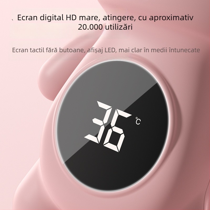 Termometru pentru apa de baie al bebelușului, cu precizie înaltă, afișaj digital și electronică inteligentă