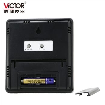 Termometru și higrometru cu ecran mare, ceas cu alarmă și calendar VC230/VC230A/VC330, 0-50°C, 30-90% RH, rezoluție 0.1