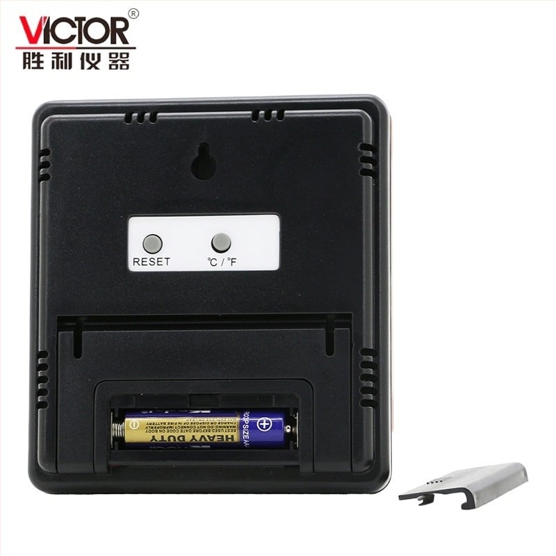 Termometru și higrometru cu ecran mare, ceas cu alarmă și calendar VC230/VC230A/VC330, 0-50°C, 30-90% RH, rezoluție 0.1