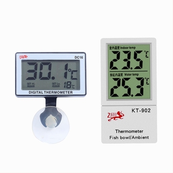 KT-902 Termometru electronic inductiv cu afișaj dual pentru acvariu