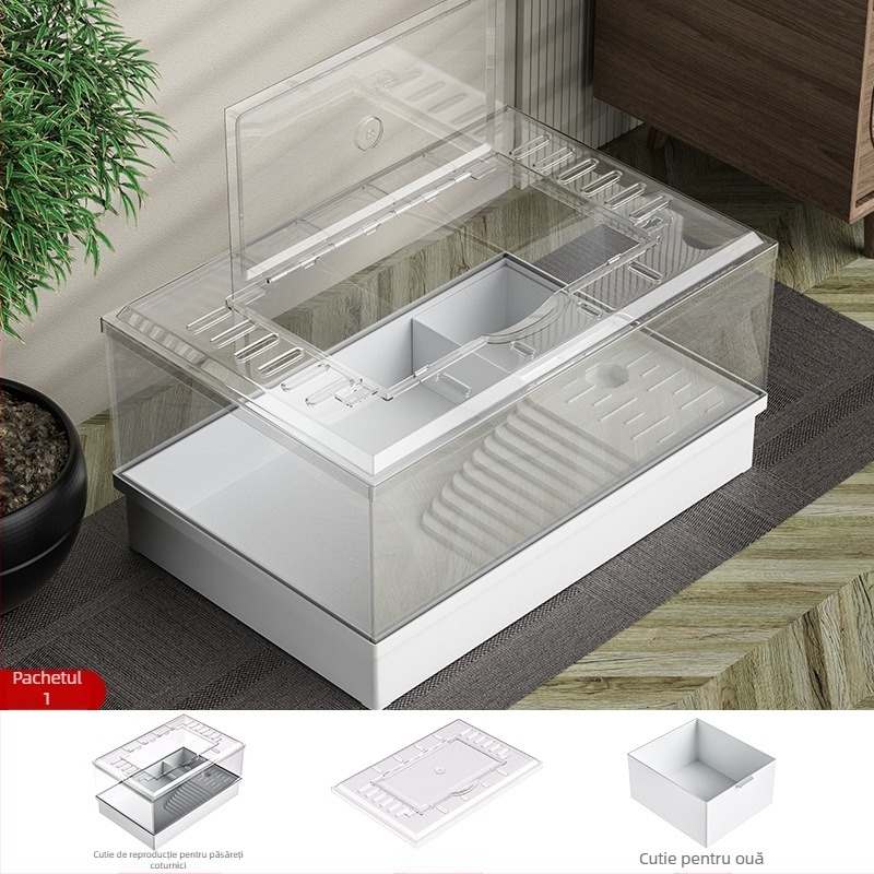 Cușcă de creștere pentru găini din plastic; brand Other; neimportat