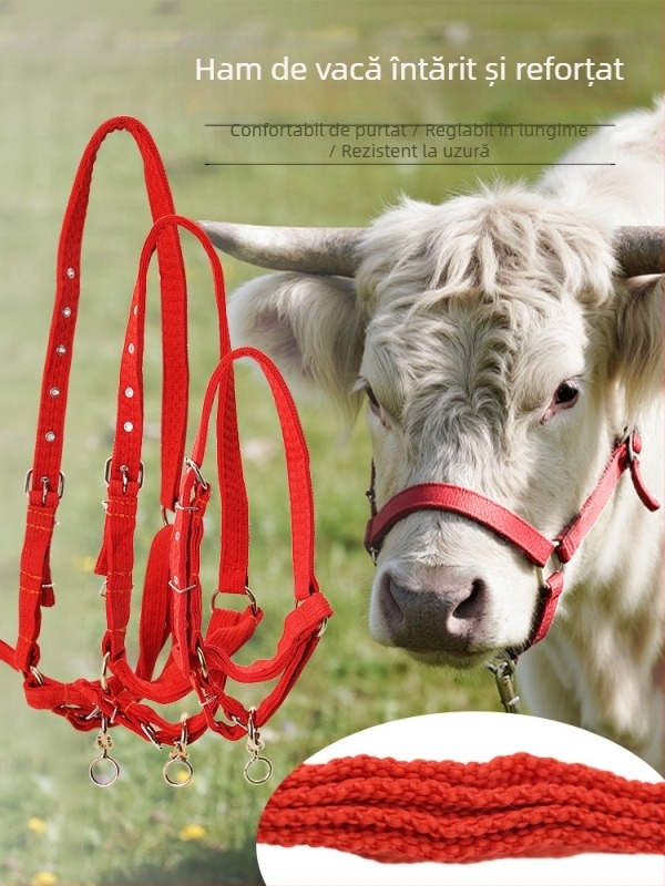 Set de cușcă a capului pentru bovine și cai — Mașină de furaj; Brand: Other; Domeniu: Zootehnie, Industrie de reproducere