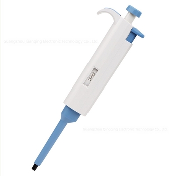 Pipetă de laborator cu un singur canal, reglabilă, model YY11-YY31, marcă Trickle, greutate 200 g