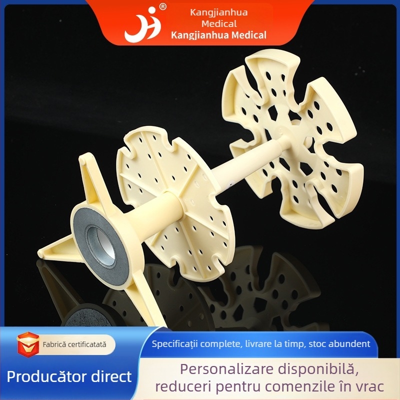 Kang Jian Hua Suport rotund pentru transferul lichidelor, cu suporturi gradate pentru pipete, 6 buc., asamblabil, rotativ