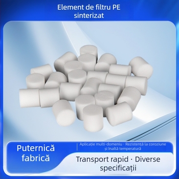Element filtrant pentru vârfuri de pipetă, filtru PE sinterizat, marcă Yuqing