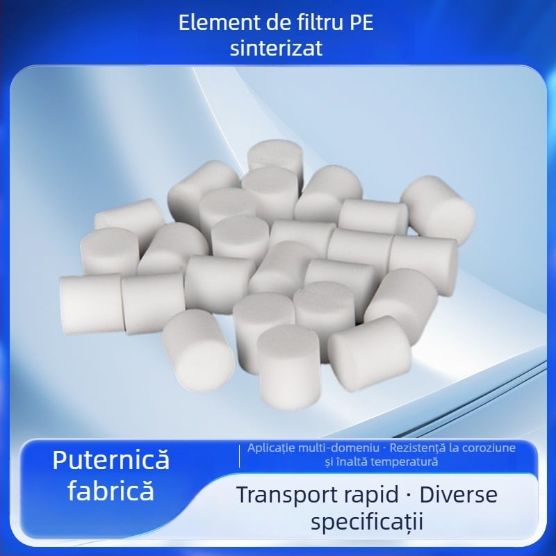 Element filtrant pentru vârfuri de pipetă, filtru PE sinterizat, marcă Yuqing