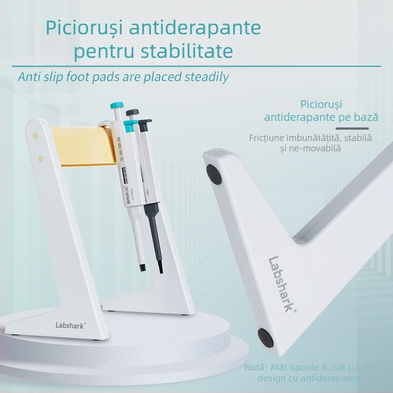 Suport din plastic pentru micropipete, braț rotativ circular – Z-type, L-type, A-type, reglabil