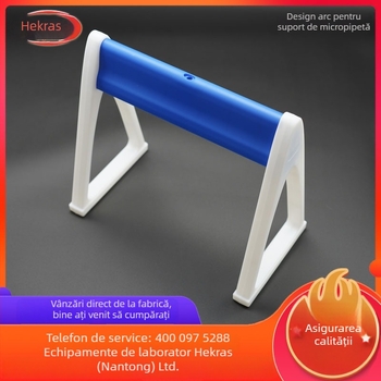 Suport arc pentru pipete – compatibil cu pipetele Dalong, Eppendorf și Baiduo (Tip A, din plastic; model Tripod)