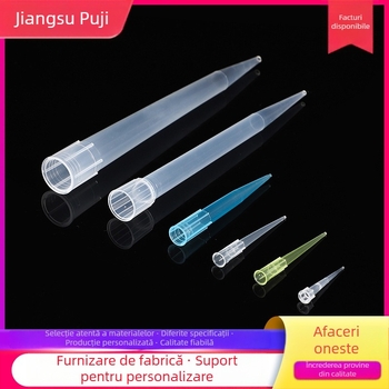 Capă de pipetă de unică folosință și vârf cu duză de aspirație