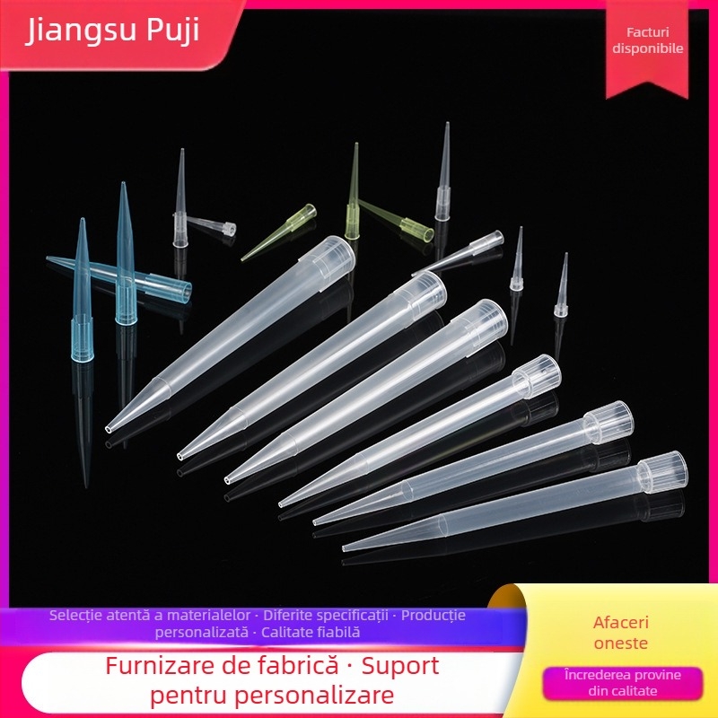 Capă de pipetă de unică folosință și vârf cu duză de aspirație