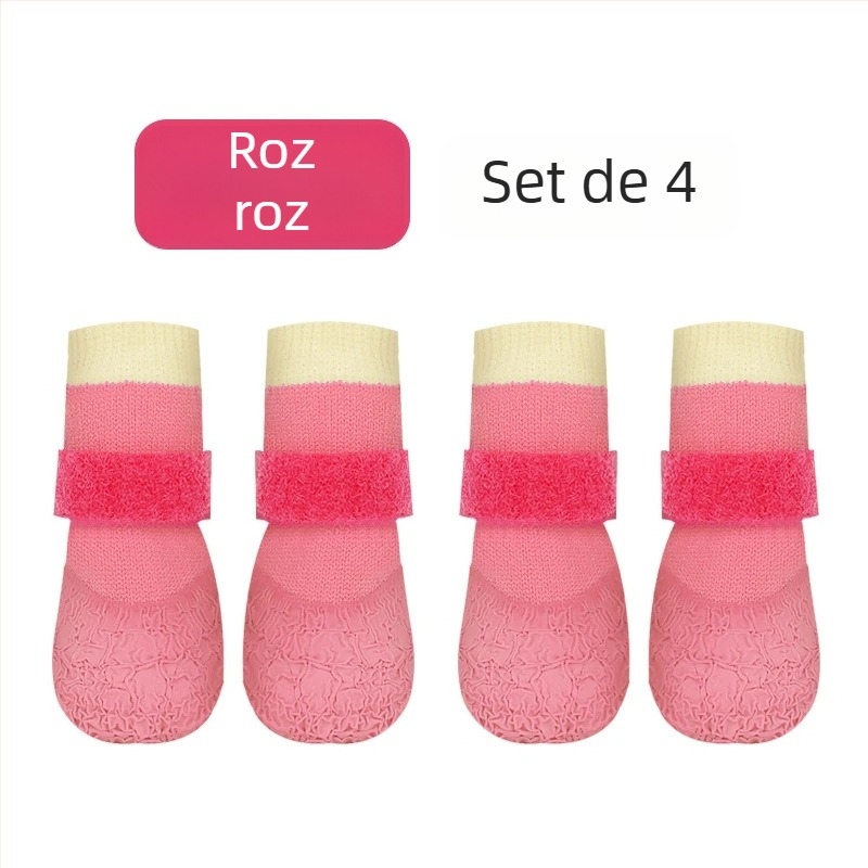 Pantofi pentru câini – toate anotimpurile – impermeabili, antiderapant, rezistenți la uzură (Material: Poliester; Brand: Seven Oh; Stil: Leisure)