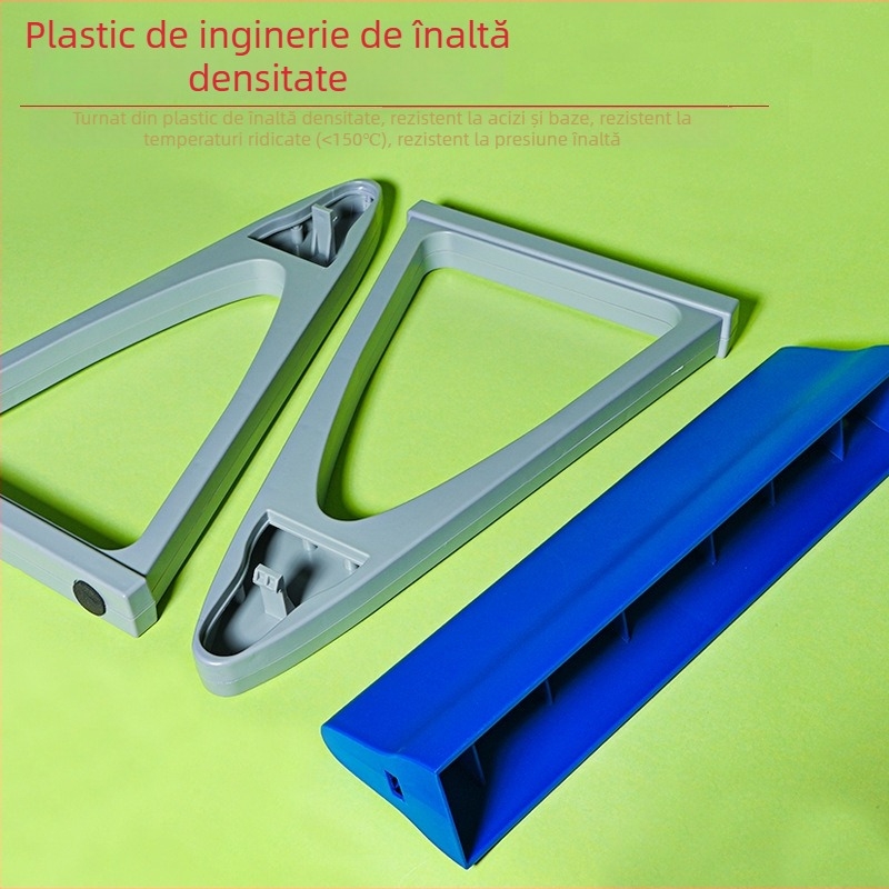 Raft pentru pipete, tip A, din plastic, cu față dublă, înclinant