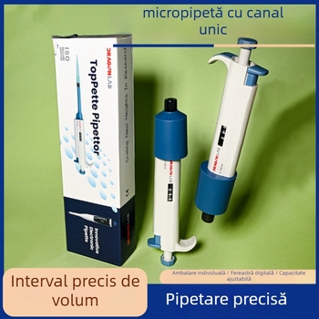 Musi micropipetă reglabilă, canal unic, model 028