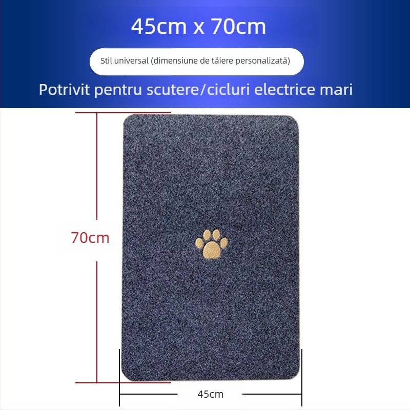 Covoraș pedala pentru motocicletă electrică – impermeabil, antiderapant, pentru toate anotimpurile, universal