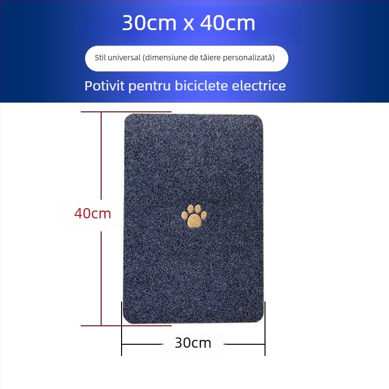 Covoraș pedala pentru motocicletă electrică – impermeabil, antiderapant, pentru toate anotimpurile, universal