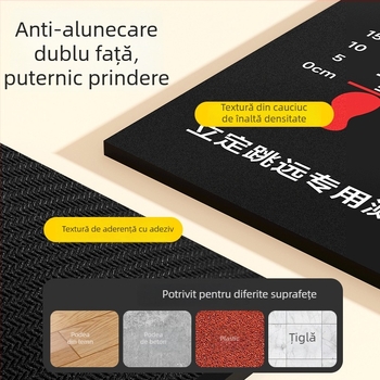 Covoraș pentru testul de săritură în picioare — antiderapant, pentru uz casnic, pentru copii, covoraș sportiv, din stofă de calitate