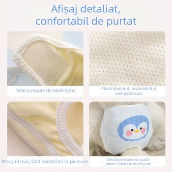 Pantaloni pentru perioadă la câini – poliester, stil desen animat, fabricat în China, fără importuri