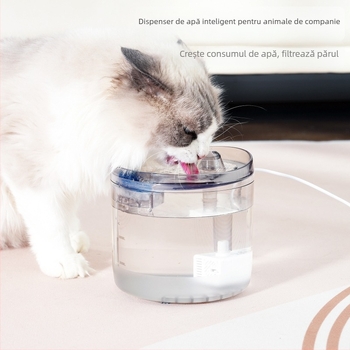 Dispenser de apă pentru animale de companie SBL7421 – Detașabil; Compatibilitate universală; Greutate 480 g